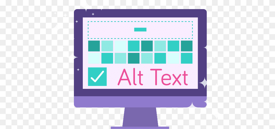 Graphic Of A Computer With The Words Alt Text Display Device, Computer Hardware, Electronics, Hardware, Monitor Free Transparent Png