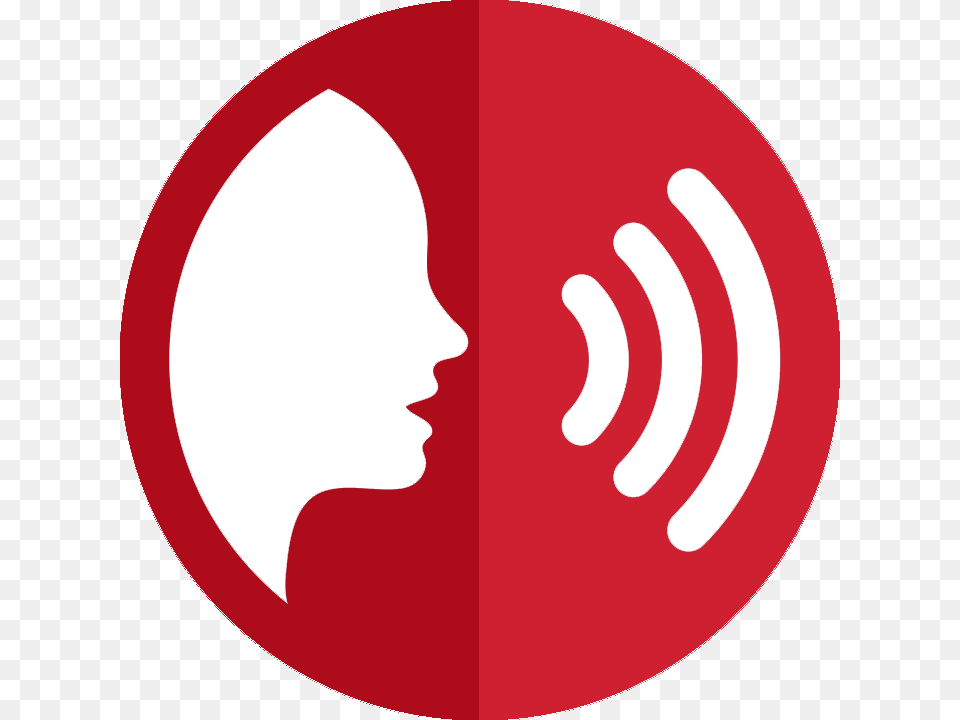 Graphic Of Person Speaking, Logo, Head, Face Png Image