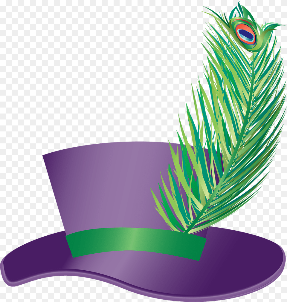 Graphic Pimp Hat Pimp Gangster Mardi Gras Boss Transparent Background Pimp Hat, Clothing Png Image