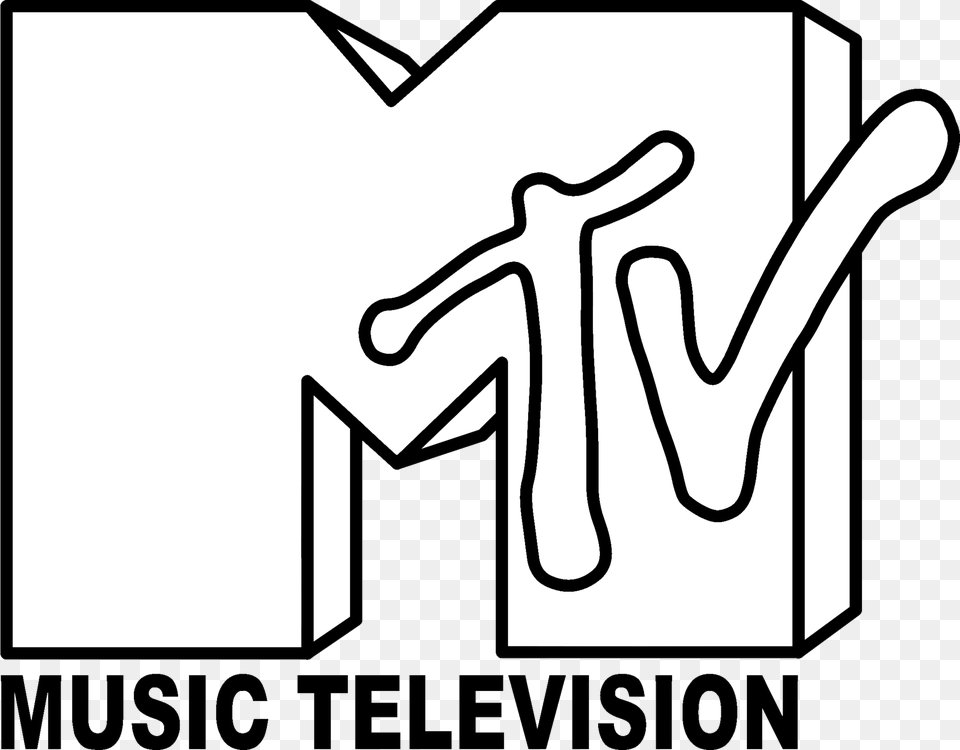 Graphic Royalty Download Image Philippines Print Black Amp White Mtv Logo, People, Person, Text, Gas Pump Free Transparent Png