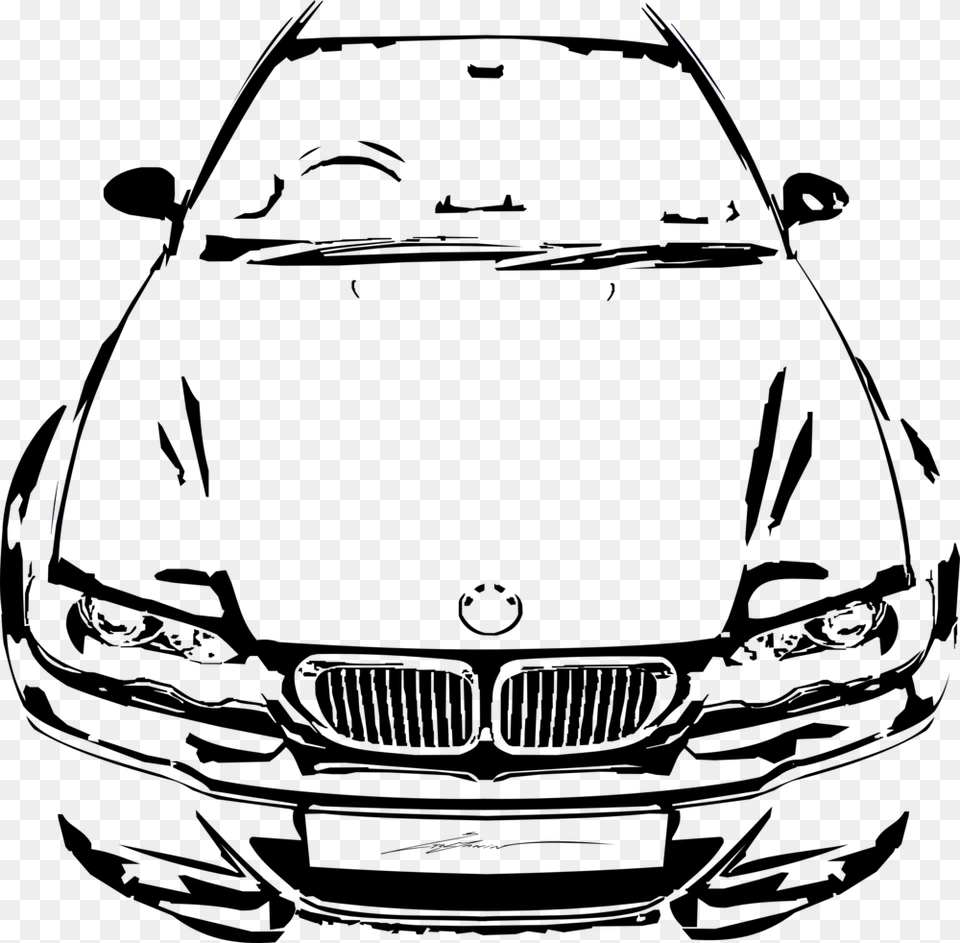 Graphic Royalty Bmw Drawing E46 M3 Graphics Bmw T Shirts, Lighting Free Png Download