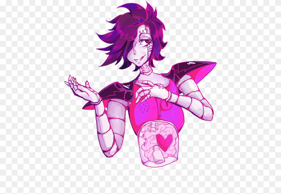 Graphic Royalty Free Download Ex By Vomiter Mettaton Anime, Purple, Book, Comics, Publication Png