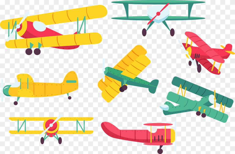 Graphic Royalty Stock Bconverted D Vintage Vintage Airplane Clipart, Aircraft, Transportation, Vehicle, Biplane Free Png Download