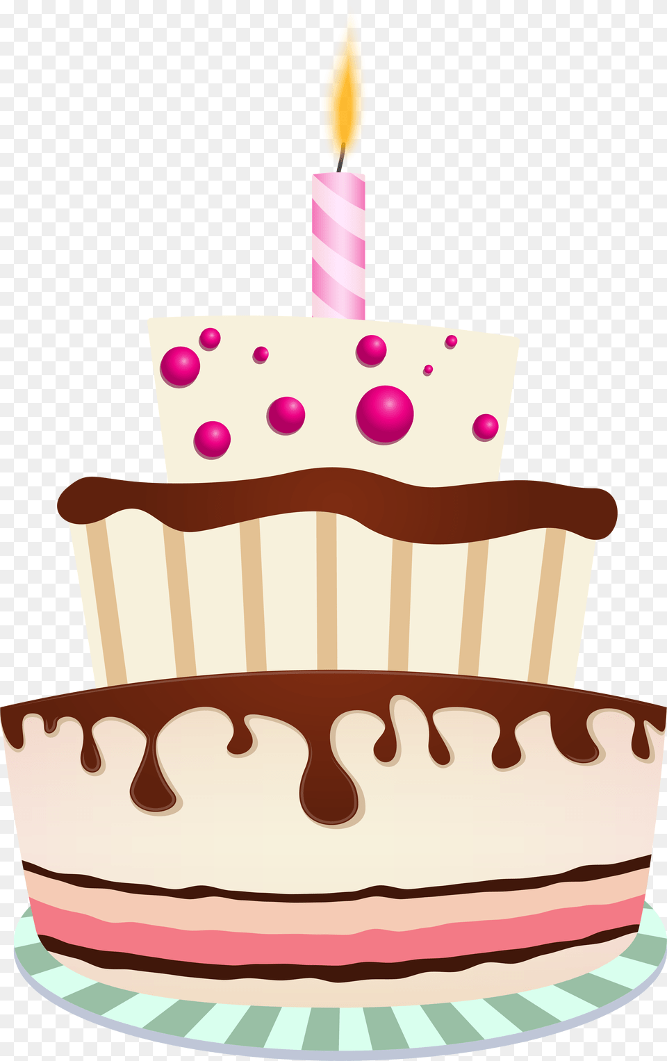 Graphic Royalty Free Stock Birthday Cake With Lots Happy Birthday On Your Special Day, Birthday Cake, Cream, Dessert, Food Png Image
