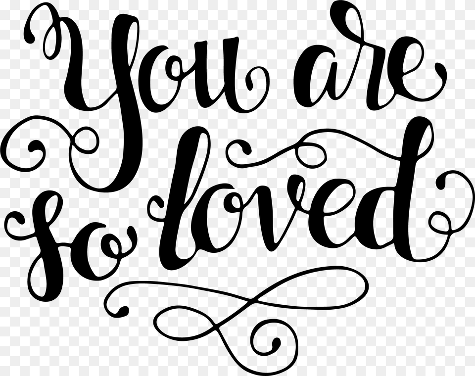 Graphic Royalty Library Quote Svg Kitchen You Are Loved Svg, Gray Free Png Download