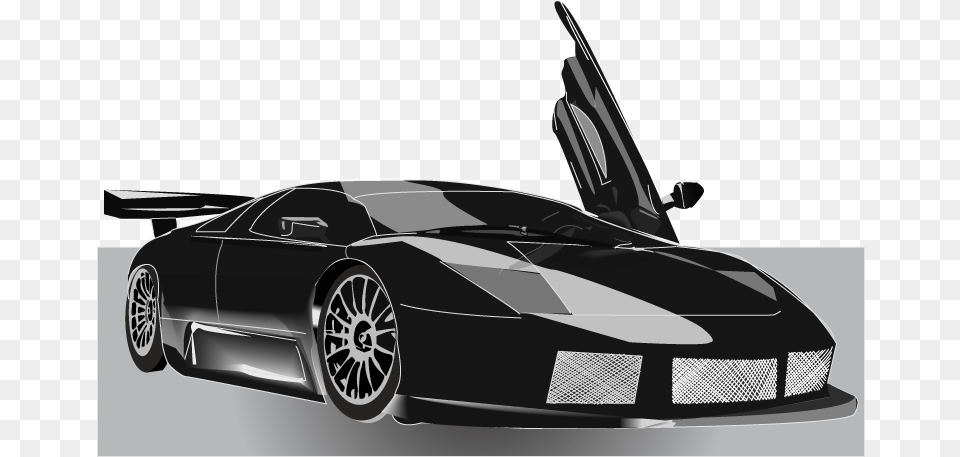 Graphic Stock Aventador Car Murci Lago Automotive Design Lamborghini Murcilago, Alloy Wheel, Vehicle, Transportation, Tire Free Png Download