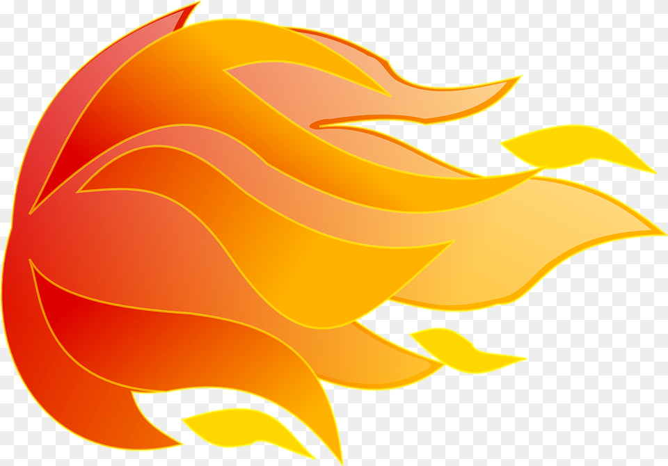 Graphic Stock Collection Of Blazing Clipart Fire Boule De Feu Dessin, Flame, Animal, Fish, Sea Life Free Transparent Png