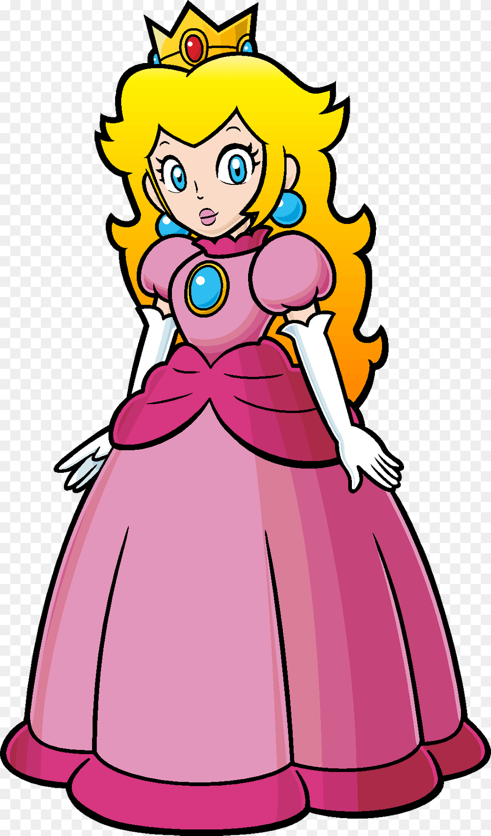 Graphic Stock Go Umph By Blistinaorgin Princesa De Mario Bros, Book, Comics, Person, Publication Free Transparent Png