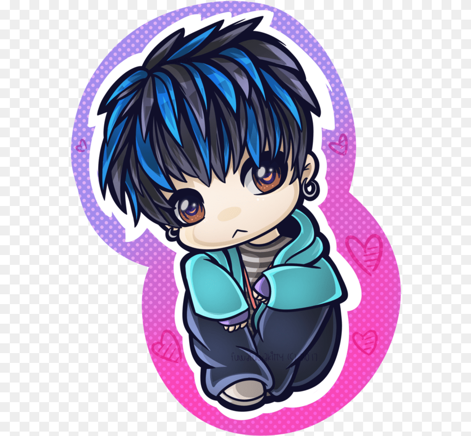 Graphic Bts Suga Chibi By Chibi Anime Cute Anime Bts, Book, Comics, Publication, Baby Free Transparent Png