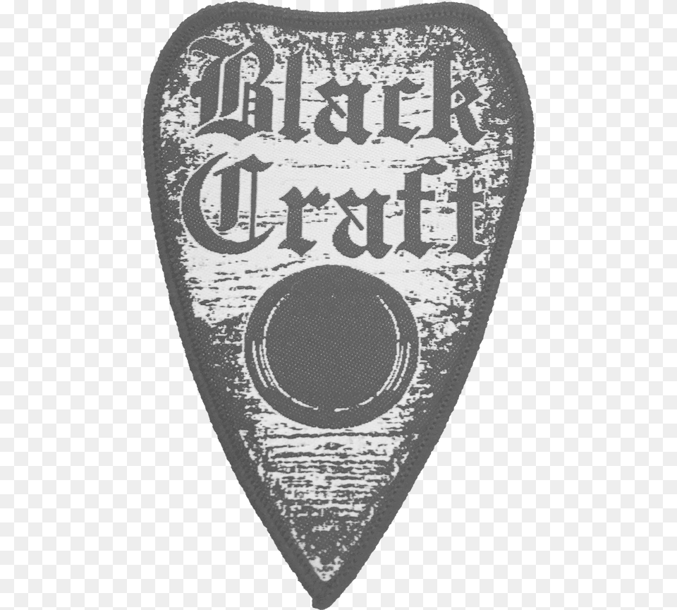 Graphic Transparent Download Woven Patch Blackcraft Ouija Board Planchette, Guitar, Musical Instrument, Plectrum, Logo Png