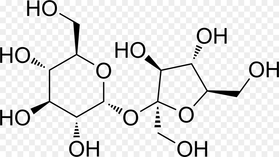 Graphic Transparent Molecular Drawing Insulin Chemical Structure Of Banana Peel, Diagram Free Png Download