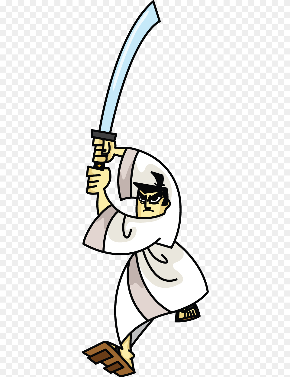 Graphic Samurai Jack Tutorial Drawing, Sword, Weapon, Person, Face Free Transparent Png