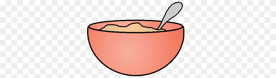 Graphics, Bowl, Cutlery, Soup Bowl, Spoon Free Png Download