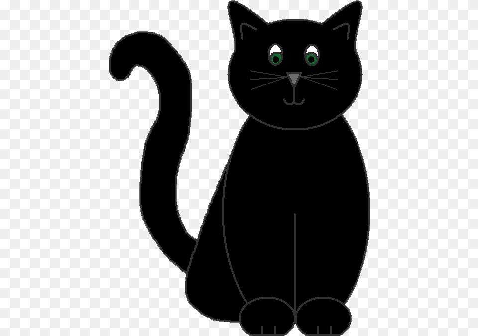 Graphics By Ruth Black Cat Clipart Transparent Background, Animal, Mammal, Pet, Black Cat Png