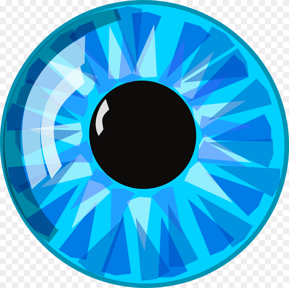 Graphics Illustrations Blue Eye Clipart, Accessories, Disk, Gemstone, Jewelry Free Png Download