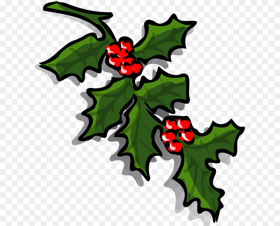 Graphics Of Christmas Wreaths And Holly Sprigs Clipart Holly Sprigs Clip Art, Leaf, Plant, Flower, Tree Free Transparent Png