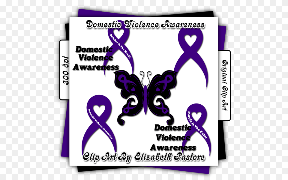 Graphics Of Domestic Violence Awareness Clip Art Purple Ribbon, Advertisement, Poster, Text Png
