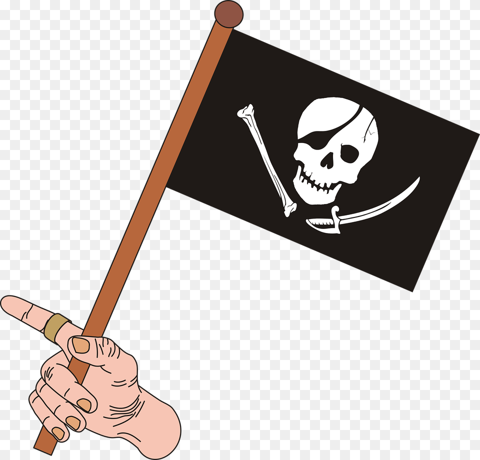 Graphics Pirate Skull Photo Logo Nepal Flag, People, Person, Baby, Head Free Png