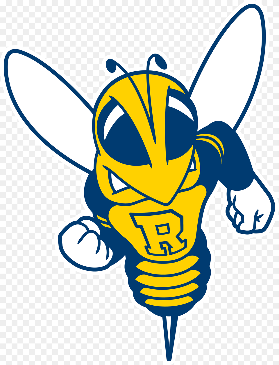 Graphics University Of Rochester Yellow Jackets, Light, Animal, Bee, Insect Png Image