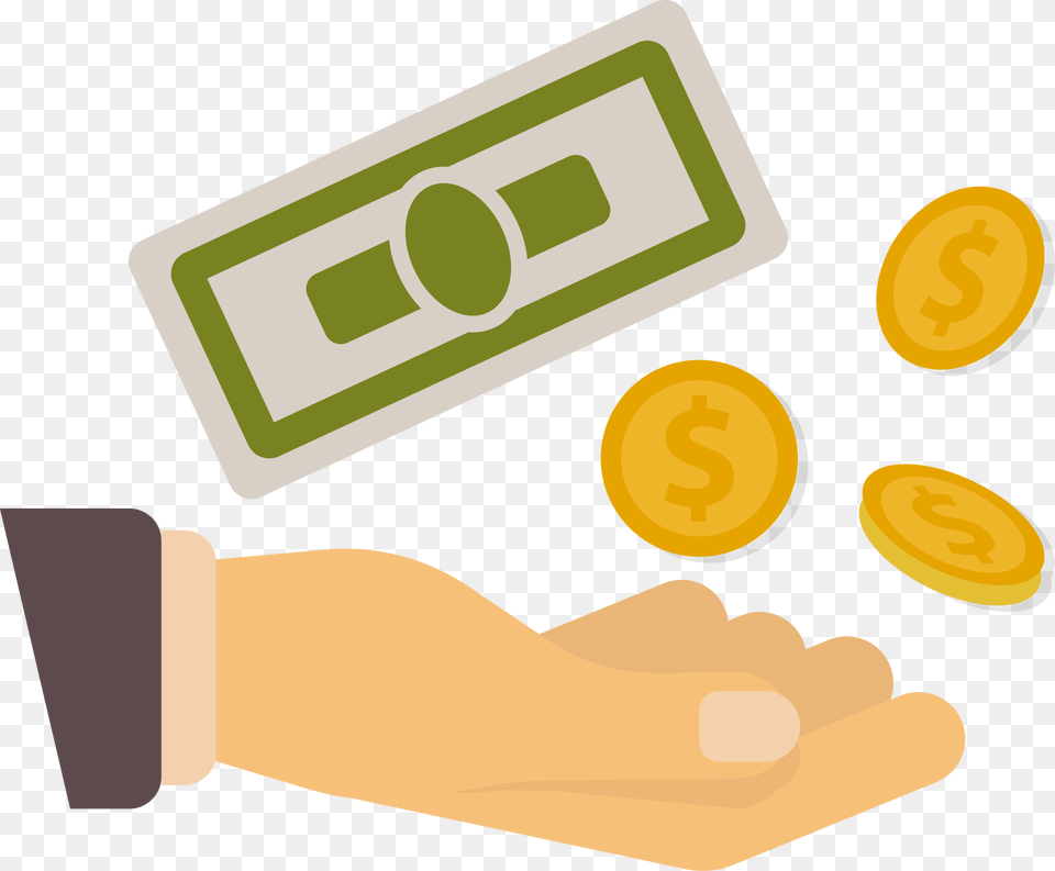 Graphics Vector Clip Art Image Animated Money Gif Transparent Background, Body Part, Hand, Person Free Png Download