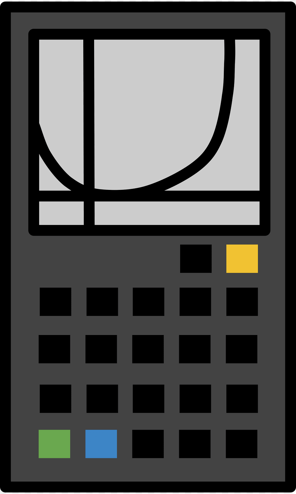 Graphing Calculator Clipart, Electronics, Smoke Pipe Png Image
