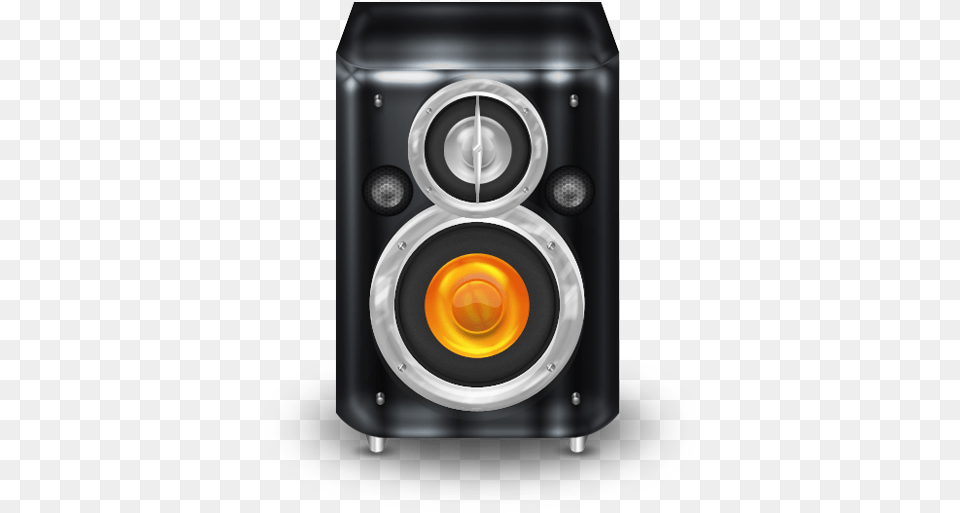 Graphite Orange Speaker Icon Orange Speaker, Electronics Png