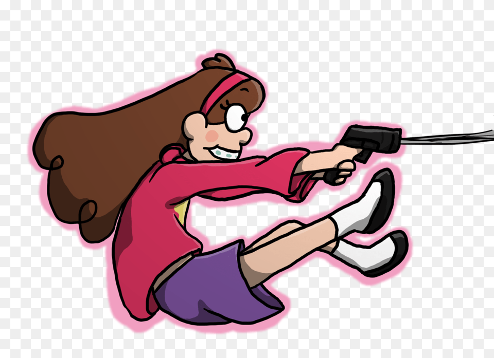 Grappling Hook Mabel, Baby, Person, Cartoon, Face Free Png Download