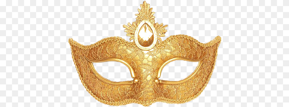 Grasheadgearcostume Accessoryeventfashion Gold Masquerade Mask, Chandelier, Lamp Png Image