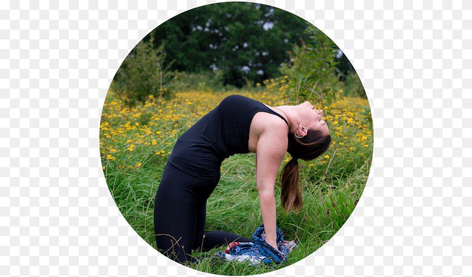 Grass, Photography, Stretch, Person, Woman Png Image