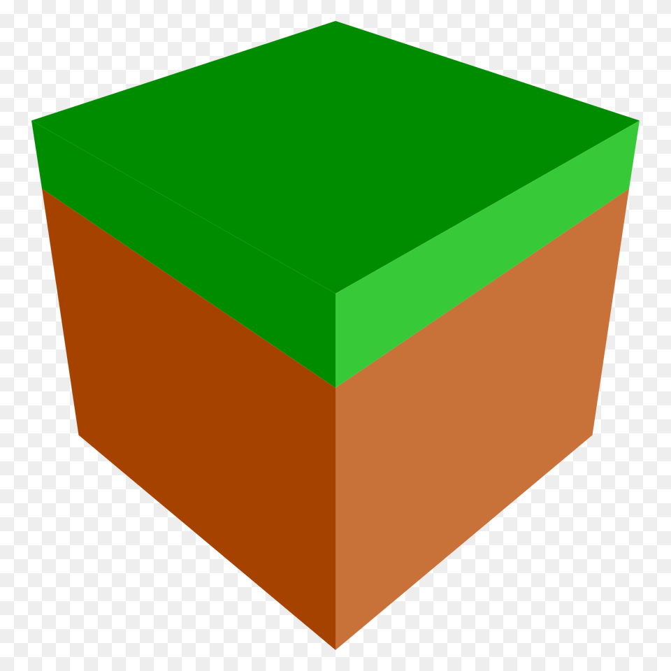 Grass Block Stylized, Box, Cardboard, Carton Free Png