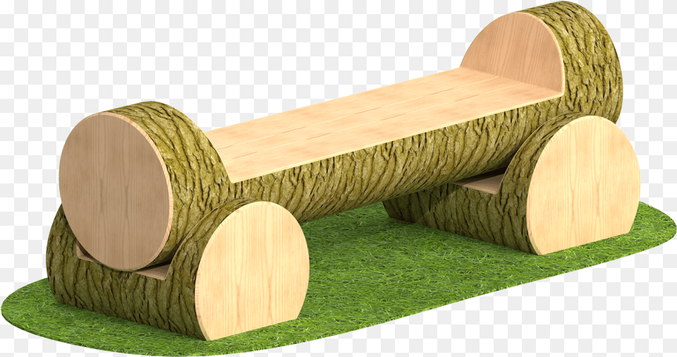 Grass Block Tree Trunk Bench Bench Vippng Solid, Furniture, Toy, Ping Pong, Ping Pong Paddle Png Image