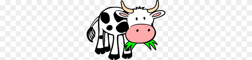 Grass Clipart, Animal, Mammal, Livestock, Cow Free Png
