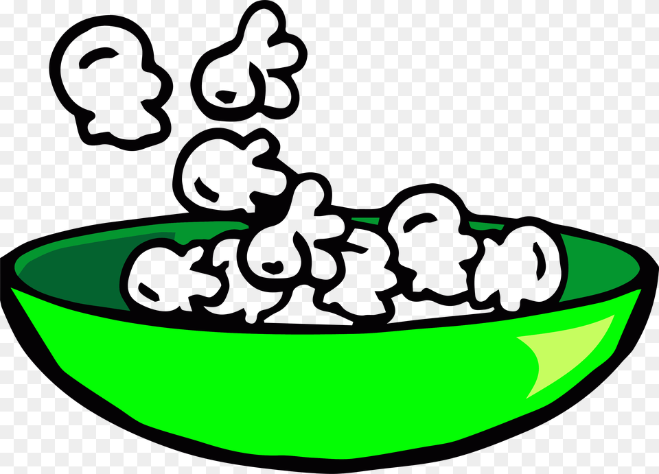 Grass Clipart Food, Bowl, Popcorn, Face, Head Free Transparent Png