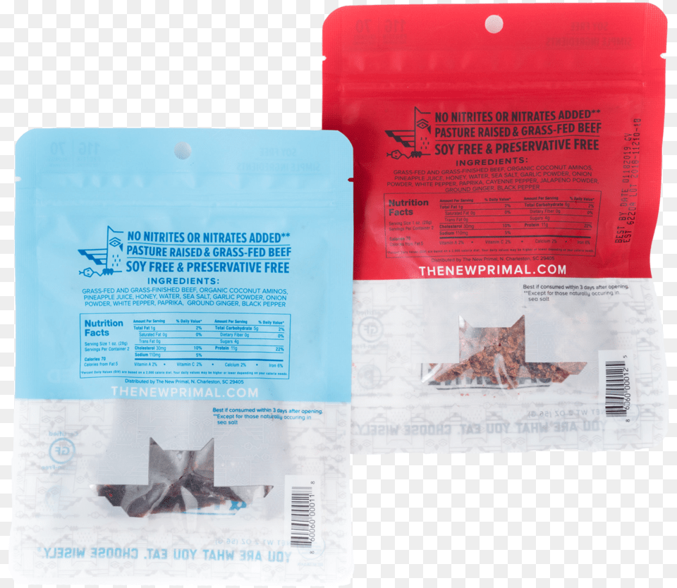 Grass Fed Beef Jerky Trial Pack Png