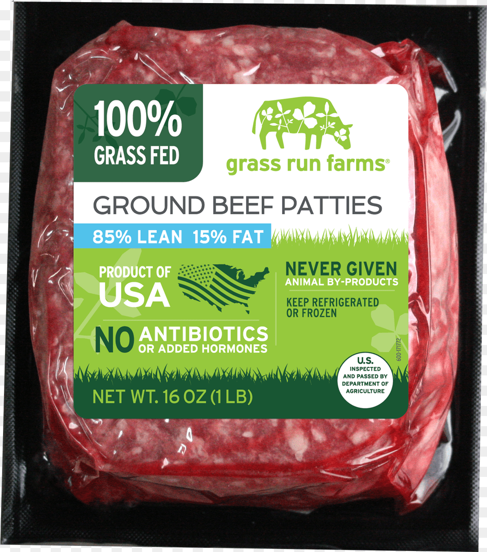 Grass Fed Ground Beef Patties Fuet, Food, Meat, Pork, Butcher Shop Free Transparent Png