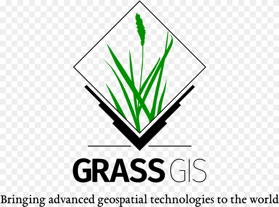 Grass Gis Logo, Green, Plant, Leaf Free Transparent Png