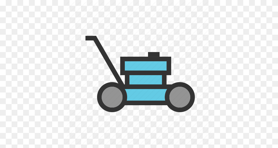 Grass Green Landscaping Lawn Mower Riding Tractor Icon, Plant, Device, Lawn Mower, Tool Free Transparent Png