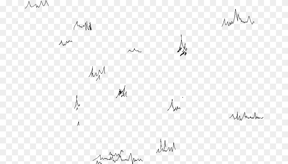 Grass Handwriting, Gray Free Png