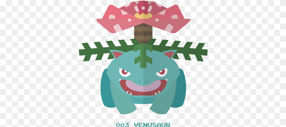 Grass Kanto Pokemon Venasaur Icon Illustration, Clothing, Hat Png