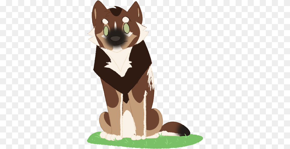 Grass Patch Cartoon, Animal, Cat, Mammal, Pet Png Image