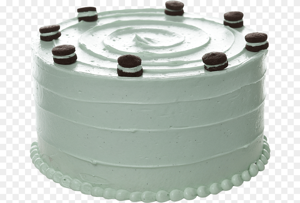 Grasshopper Cake Baked Grasshopper Cake, Birthday Cake, Cream, Dessert, Food Free Png Download