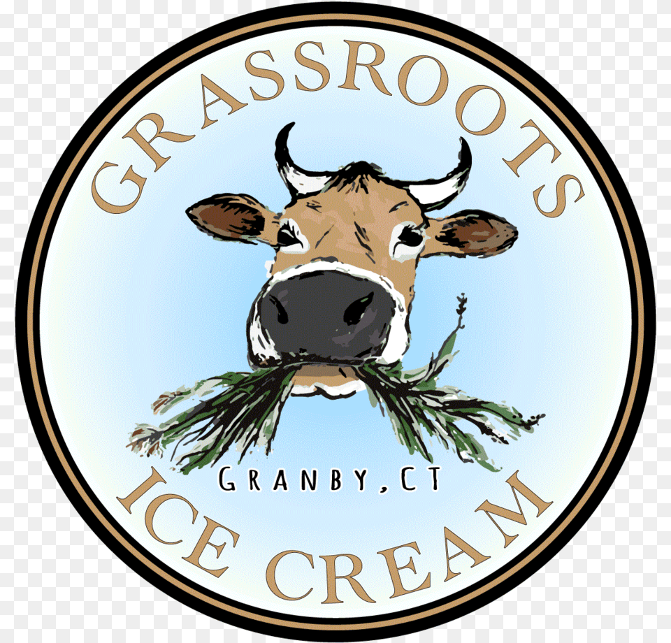 Grassroots Logo Final Emblem, Animal, Cattle, Livestock, Mammal Free Transparent Png