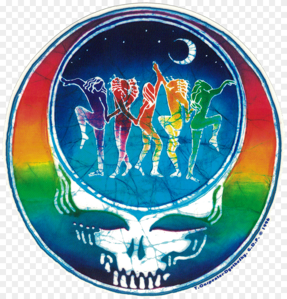 Grateful Dead Dance Your Face Dancers Steal Your Face Art Decal, Adult, Female, Person, Woman Free Png