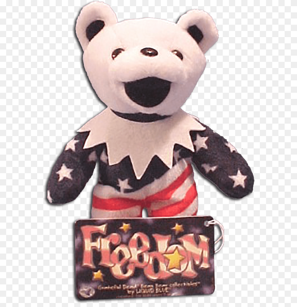 Grateful Dead Freedom Bean Bearborn 7487 At Schaefer Teddy Bear, Plush, Toy, Animal, Mammal Free Transparent Png