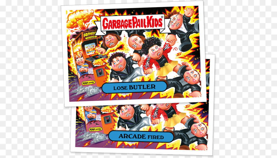 Grateful Dead Garbage Pail Kids, Book, Comics, Publication, Advertisement Png