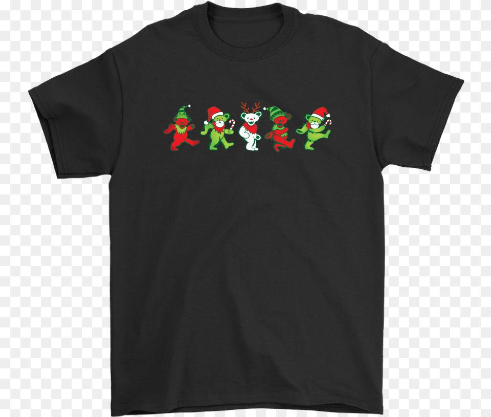 Grateful Dead Jingle Jerry Bears Greeting Christmas Epic T Shirt Of Ganking, Clothing, T-shirt Free Png Download