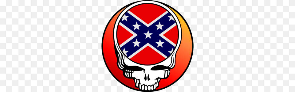 Grateful Dead Logo Dixie Skull Images, Emblem, Symbol Free Transparent Png