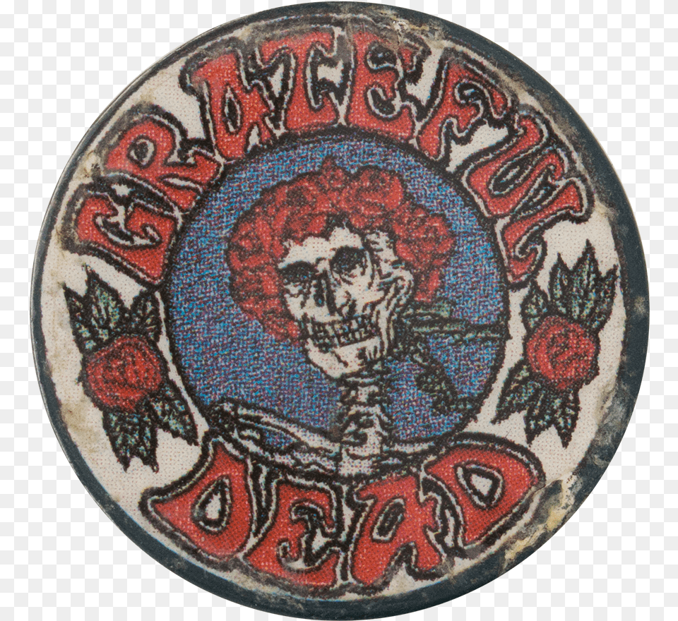 Grateful Dead Music Button Museum Circle, Home Decor, Pattern, Embroidery, Baby Free Png Download