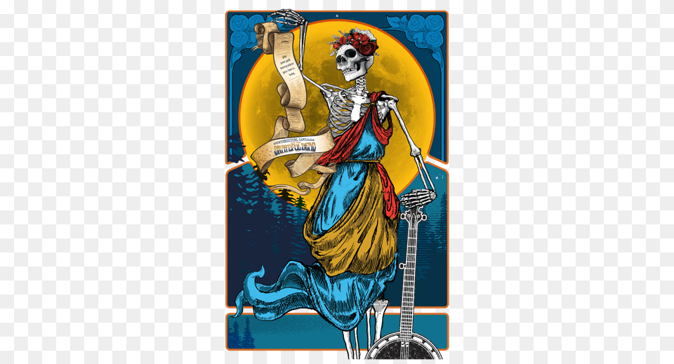 Grateful Dead Poster Design By Eric Arvizu Design, Book, Publication, Adult, Art Png