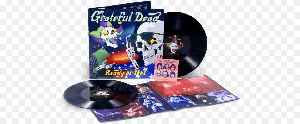 Grateful Dead Ready Or Not, Disk, Dvd, Person Free Png